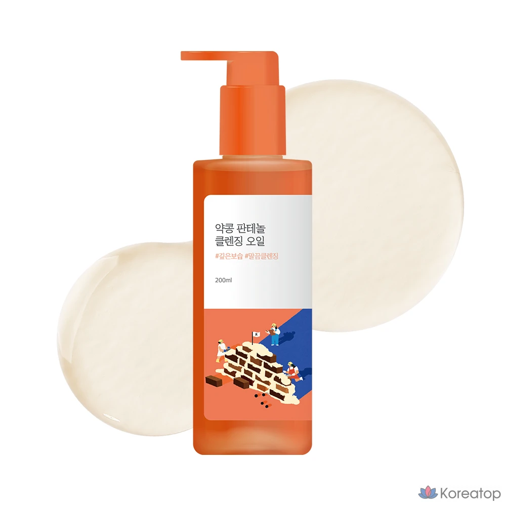 Очищающее масло Round Lab Yakkong Panthenol, 1 шт., 200 мл