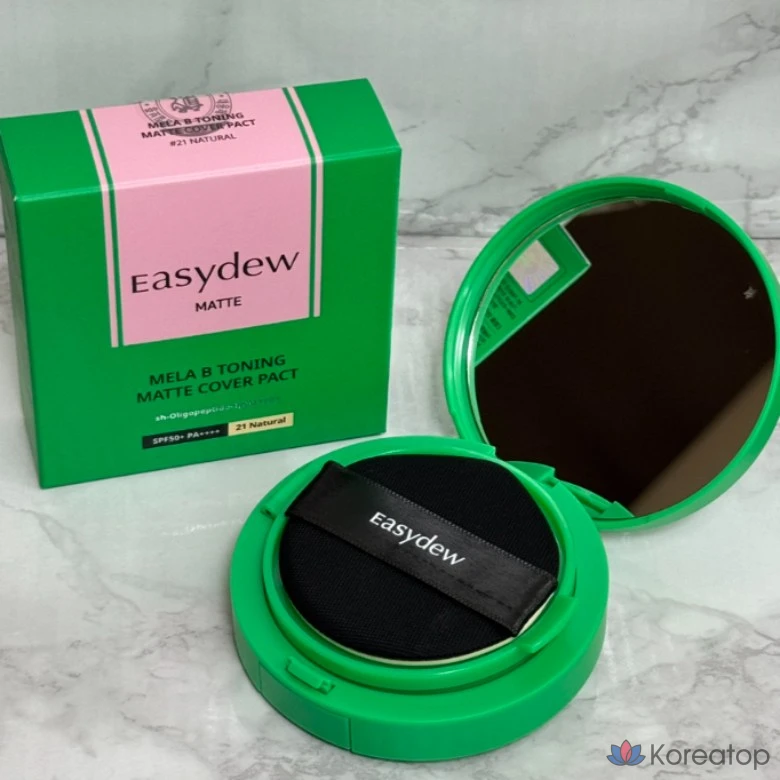 Матовая тонирующая подушечка для лица Easydew Gimi Matte Pact Mela B, 1 шт., № 23, бежевый цвет.