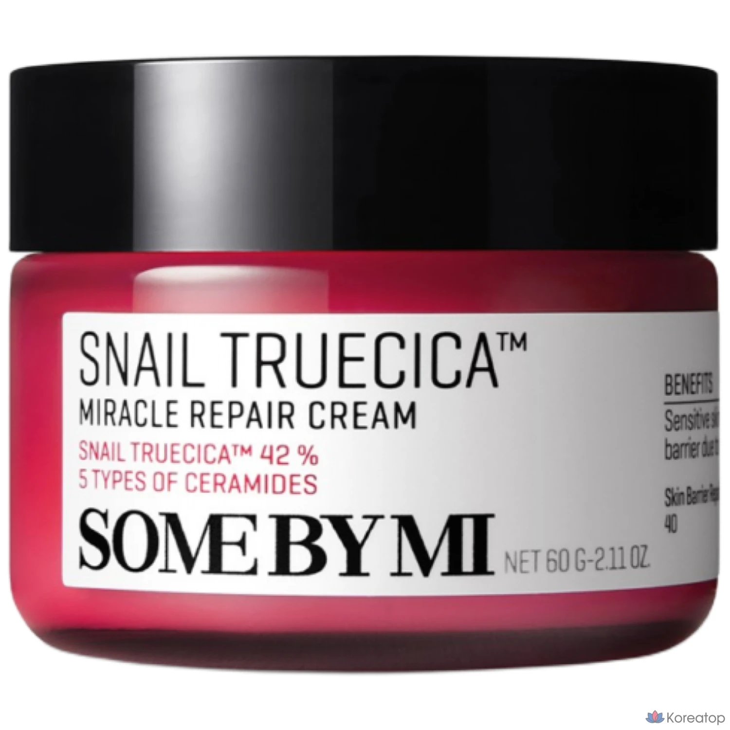 Крем для восстановления кожи Some By Mi Snail Truecica Miracle Repair Cream, 60 г, 1 шт.