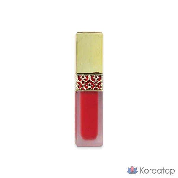 Жидкая бархатная помада The Whoo Gongjinhyang Mi Velvet Liquid Lip Rouge, 6 г, 45 королевский красный, 1 шт.