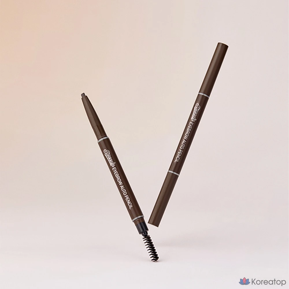 Карандаш для бровей Peripera Speedy Eyebrow Auto Pencil, оттенок 25AD, 1 шт., фото 2