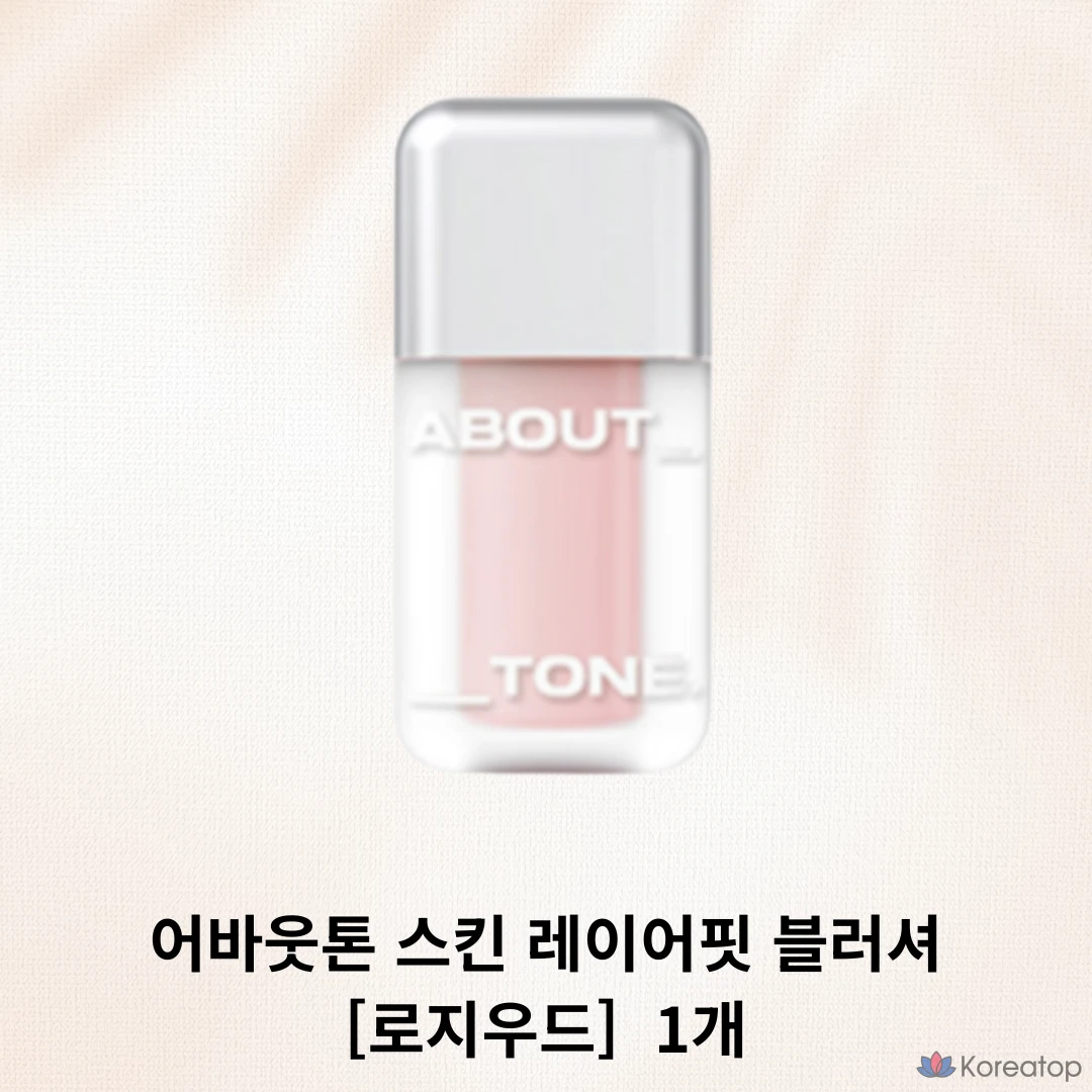 Румяна ABOUT TONE Skin Layer Fit Blusher, оттенок C07 Rosy Wood, 5 г, 1 шт.