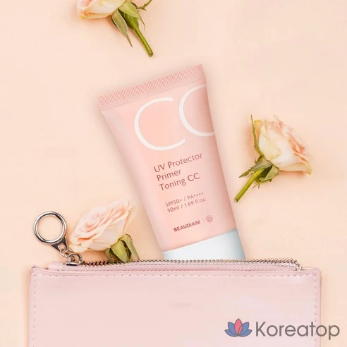 Тонирующий CC крем с UV защитой Beaudiani SPF50+ PA++++
