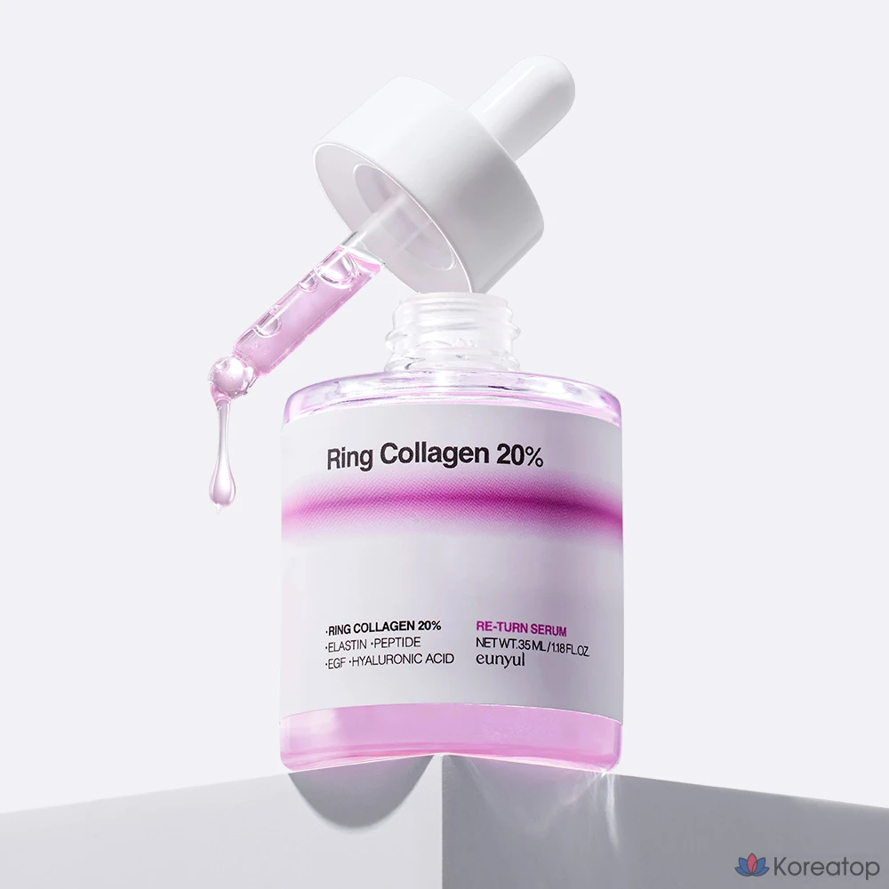 Сыворотка Silver Ring Collagen 20 Return с EGF и гиалуроновой кислотой, 1 шт., 35 мл