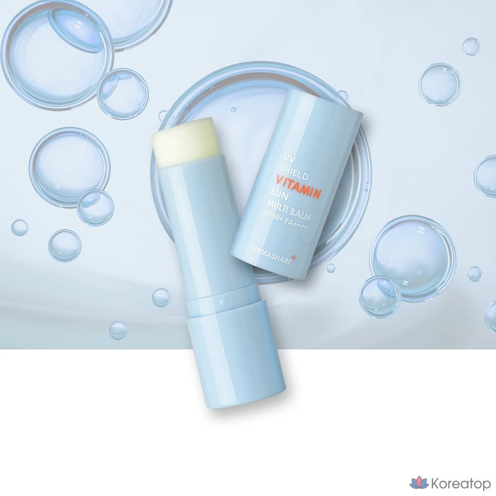 Бальзам для лица Dermashare UV Shield Vitamin Sun Multi Balm SPF 50+ PA++++, 11 г, 1 шт.