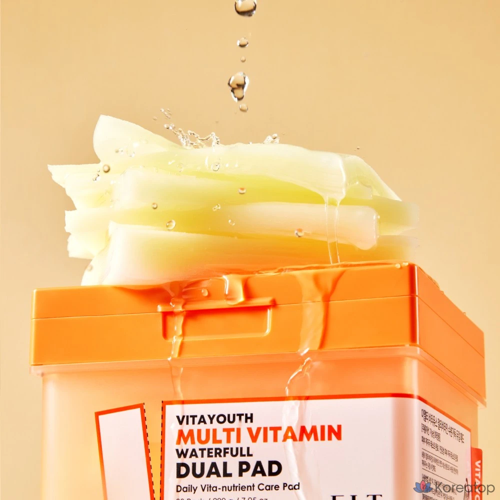 Влажные мультивитаминные подушечки ELT Vitamin Youth, двойная упаковка, 1 шт., 80 штук.