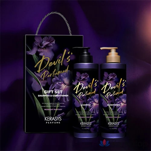Набор из 2 средств по уходу за волосами KeraSys Devil's Perfume Midnight Fantasy, 1 комплект.