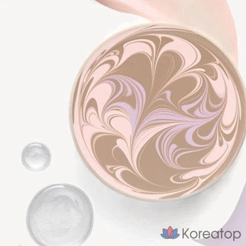 Тканевая маска для лица AGE 20S Holiday Edition Glass Skin Essence Pact Glow Set (Main + Refill), оттенок 21 Neutral Ivory, 1 шт., фото 4