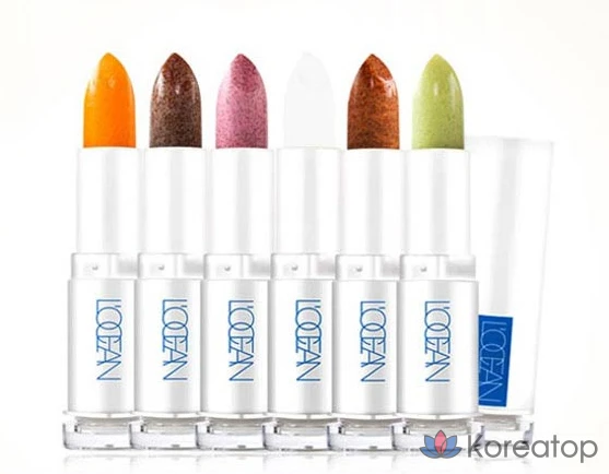 Сахарный скраб для губ L'OCEAN, оттенок «Черный сахар – розовый», 3,5 г, 1 шт.