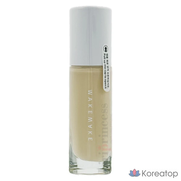 Тональный крем WAKEMAKE Water Glow Coating Foundation, 30 мл (SPF38+), № 23 бежевый, 1 шт.