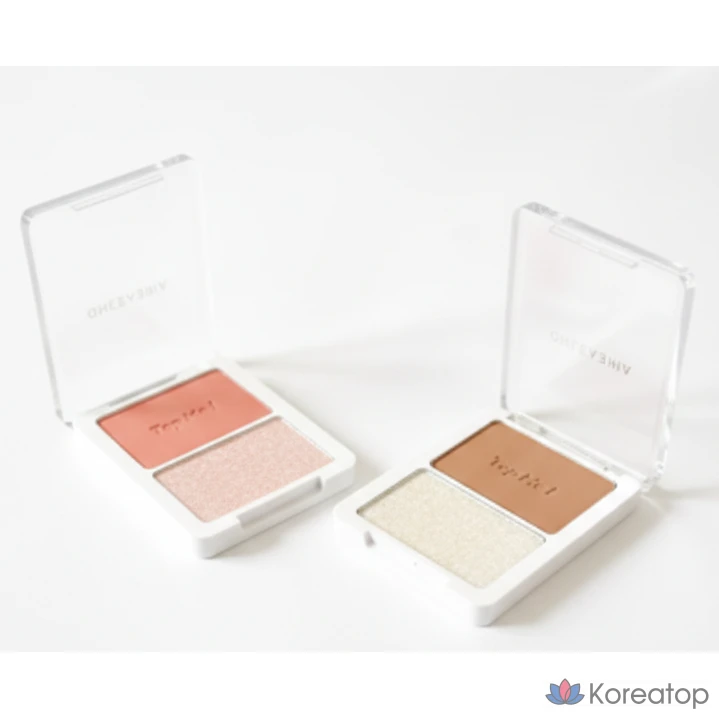 Палетка теней Unleashia Tap Me Palette Duo, № 1 Pita Pat, 1 шт.