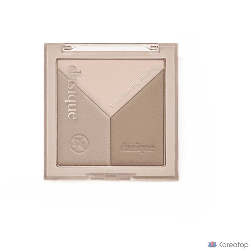 Тени для век Dasique V-Cut Shading, 13 г, теплый оттенок, 1 шт., фото 2