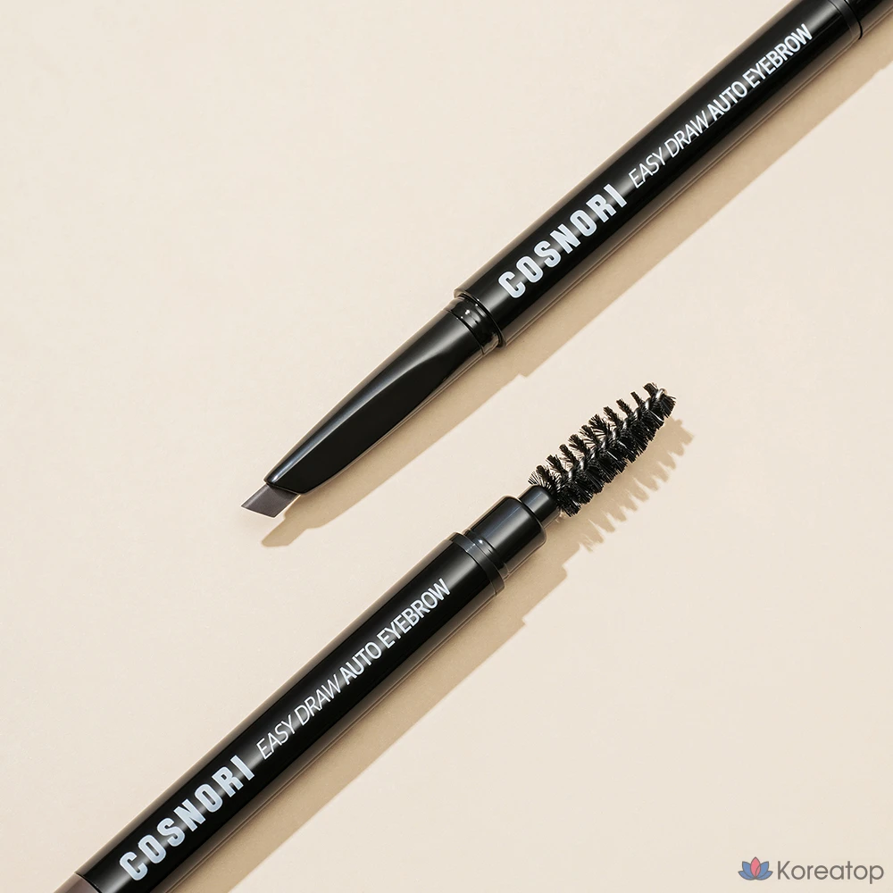 Карандаш для бровей Cosnori Easy Draw Auto Eyebrow, оттенок Dutch Gray, 0.3 г, 1 шт., фото 6
