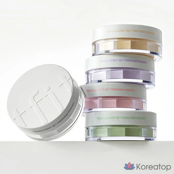 Полупрозрачная фиксирующая пудра Tipit, 7 г, 01 белый, 1 шт., фото 3