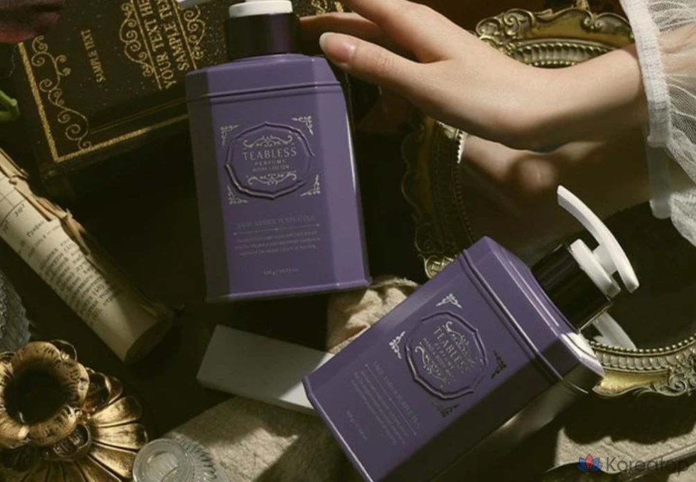 Набор для ухода TEABLESS Sage Amber Purple Tea Perfume Body Lotion & Body Wash Gift Set, 3 шт., фото 6