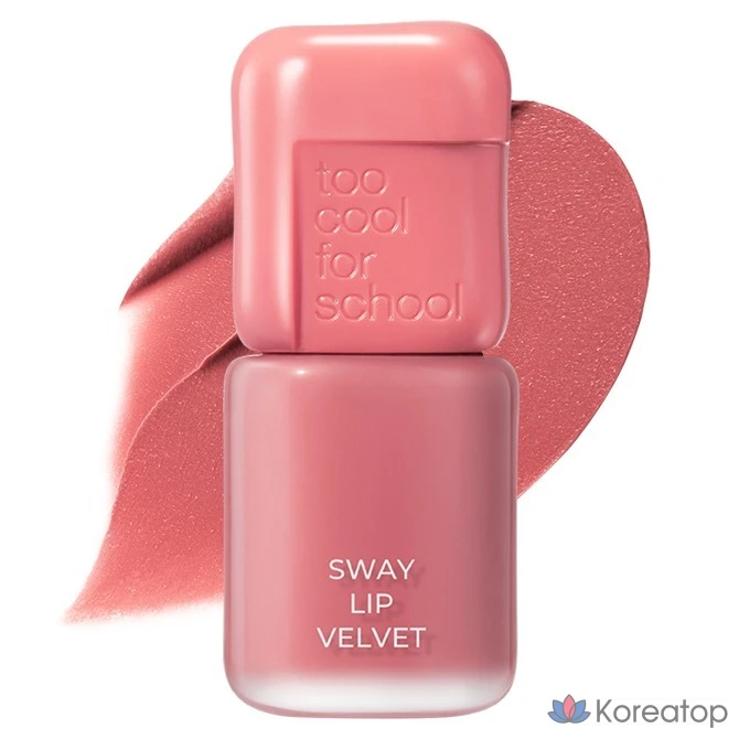 Тинт для губ Too Cool For School Swae Velvet Lip Tint, оттенок 08 Rosé Breeze, 1 шт.