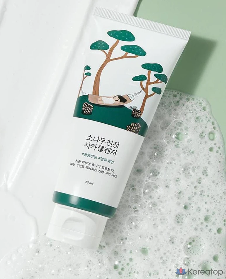 Round Lab Pine Calming Cica Cleanser, 150 мл, 1 шт.