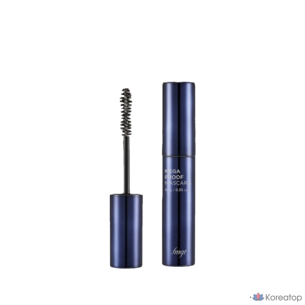 Тушь для ресниц FMGT Megaproof, 10 г, черная, 1 шт.