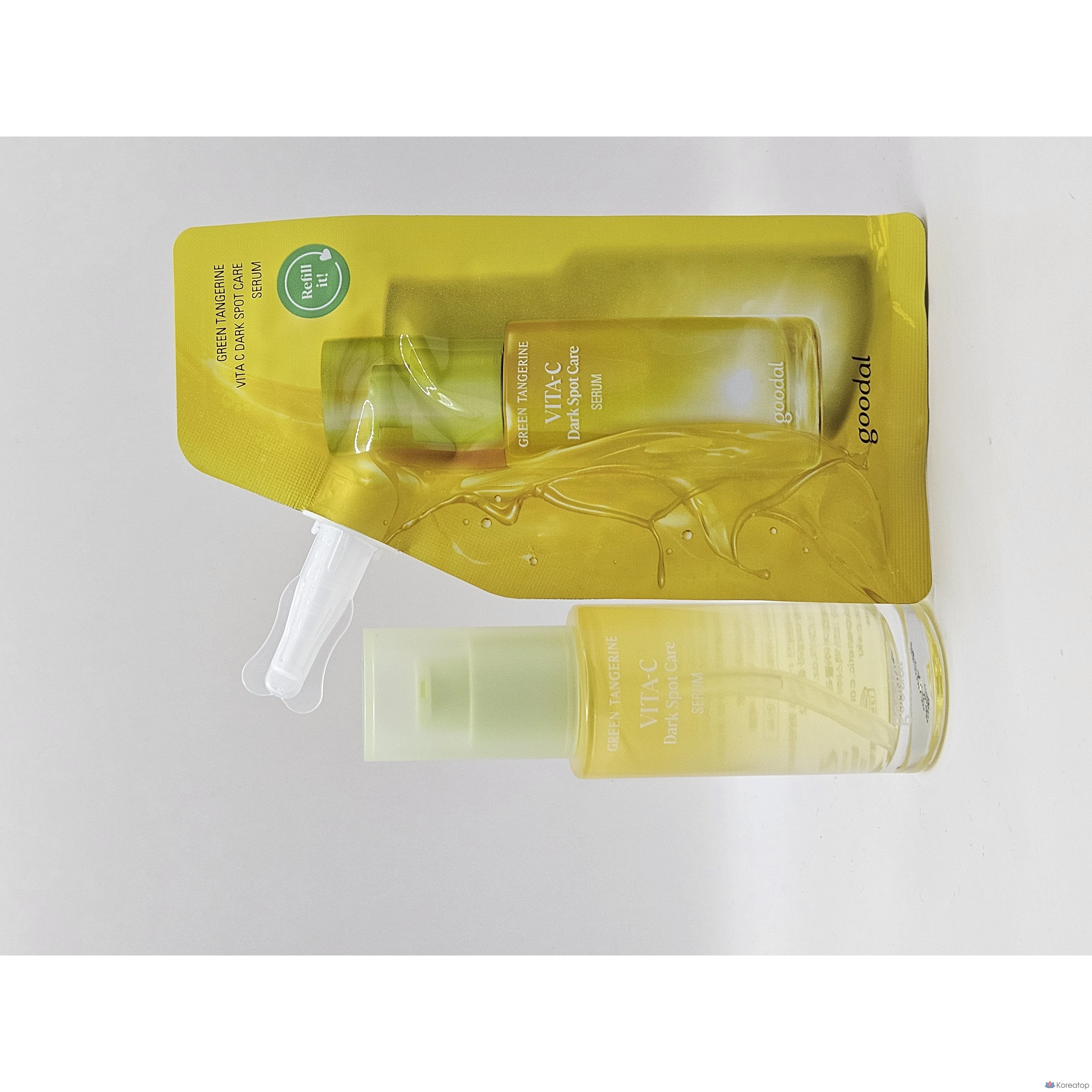 Сыворотка для ухода за проблемными участками кожи Goodal Green Tangerine Vita C, 40 мл, 100 мл, 1 шт.