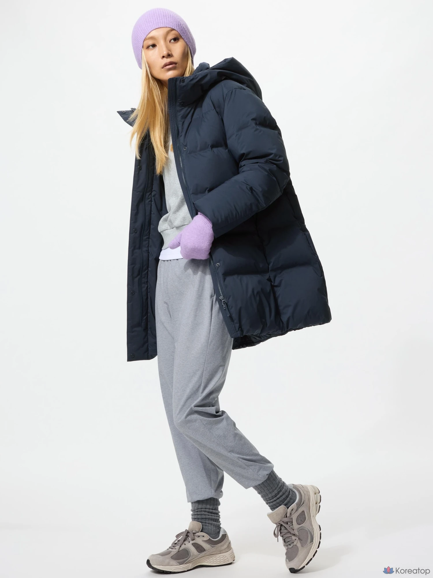 Носки Uniqlo HEATTECH Slouch
