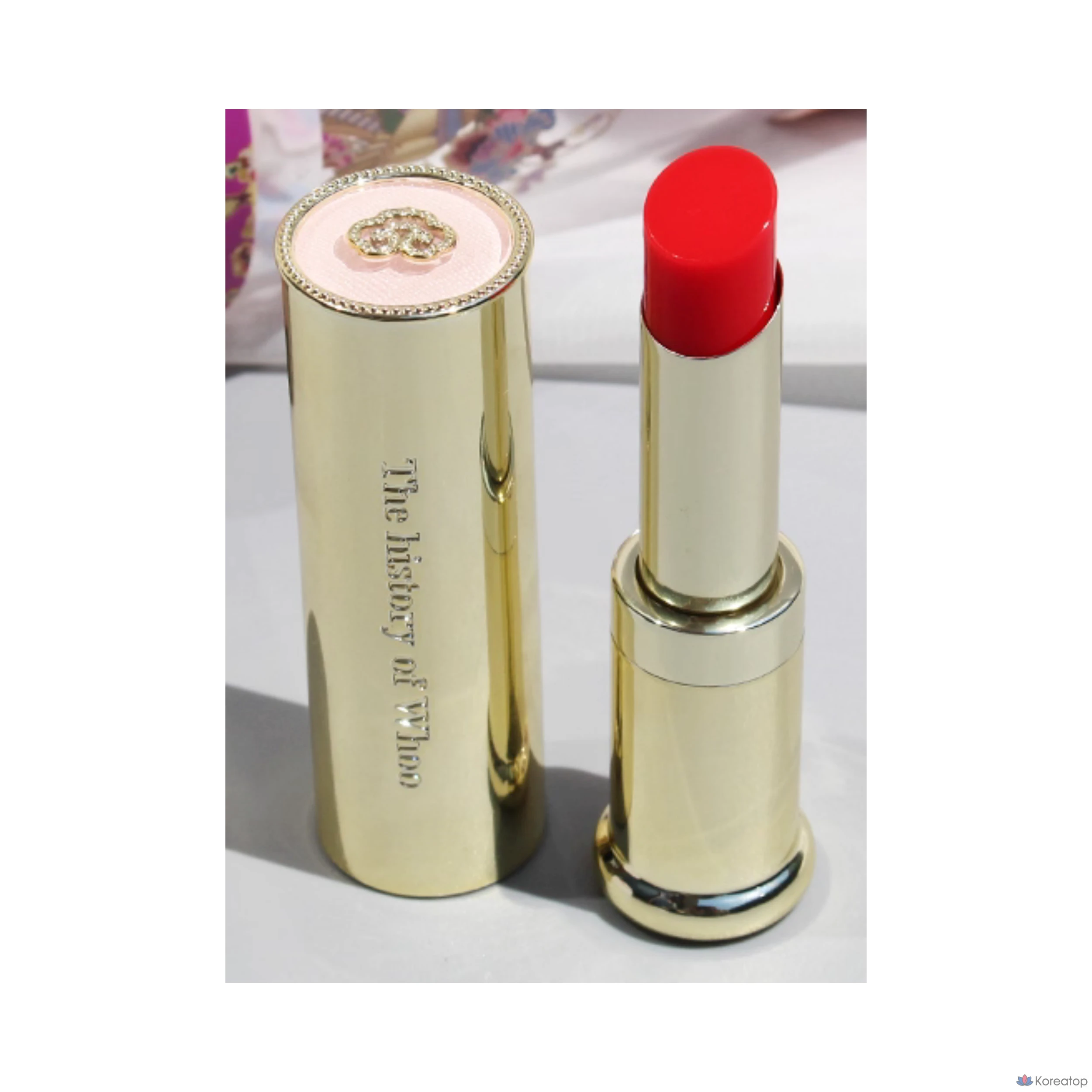 Бальзам для губ Gungjungdong-an красный, 3,3 г, 1 шт.