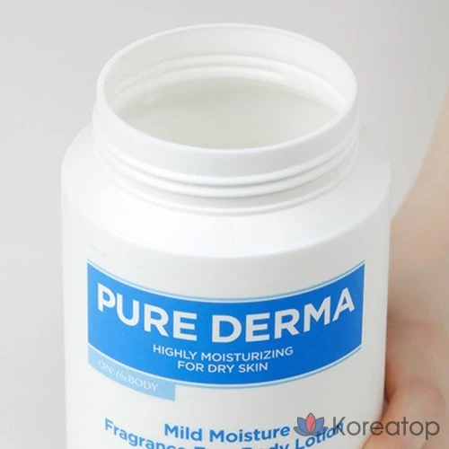 Увлажняющий лосьон для тела Pure Derma без запаха, 1 л, 1 шт.