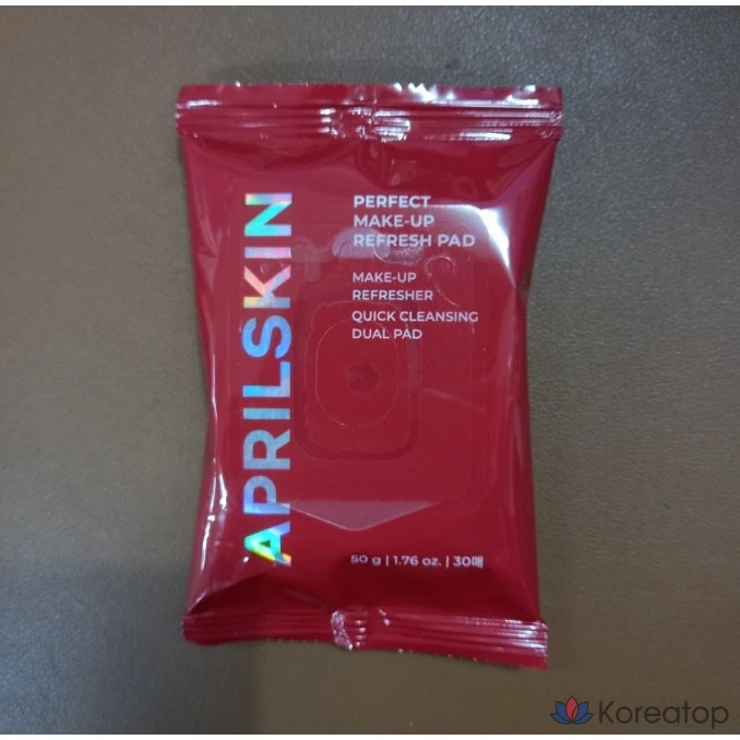 Корректирующие подушечки для снятия макияжа April Skin Perfect, 30 листов, 1 упаковка