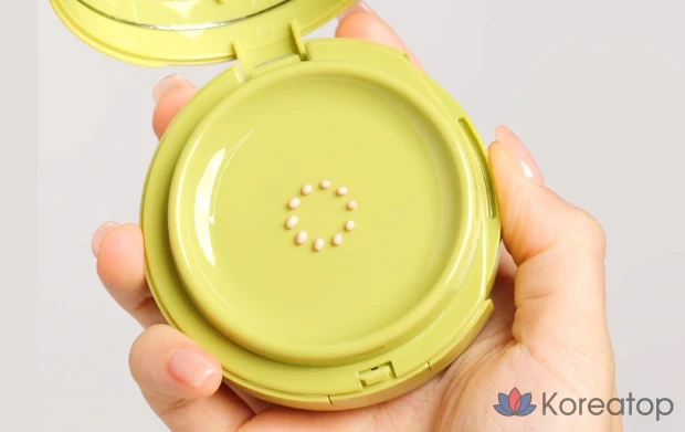 Unleashia Satin Wear Healthy Green Cushion 15 г, 18C Seashell, 1 шт., фото 5