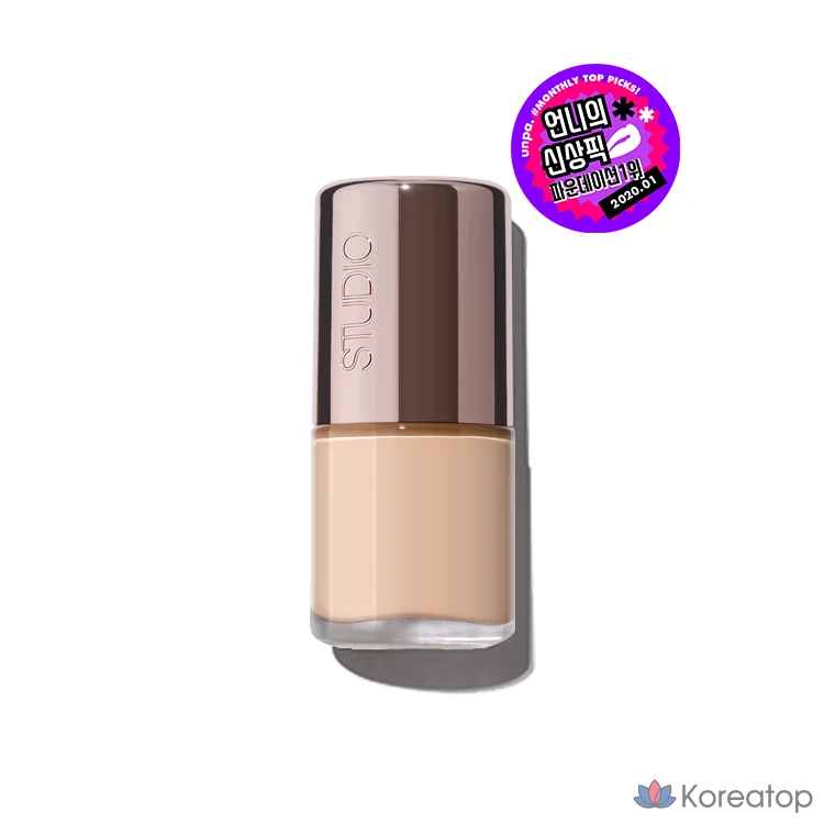 Флюид для лица The Saem Studio Glow Foundation, оттенок 21 Neutral, 10 мл, 1 шт.