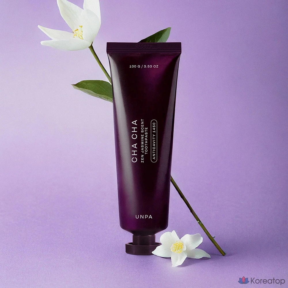 Зубная паста UNPA Cha Cha Zen 1450 High Fluoride Jasmine, 100 г, 1 шт.