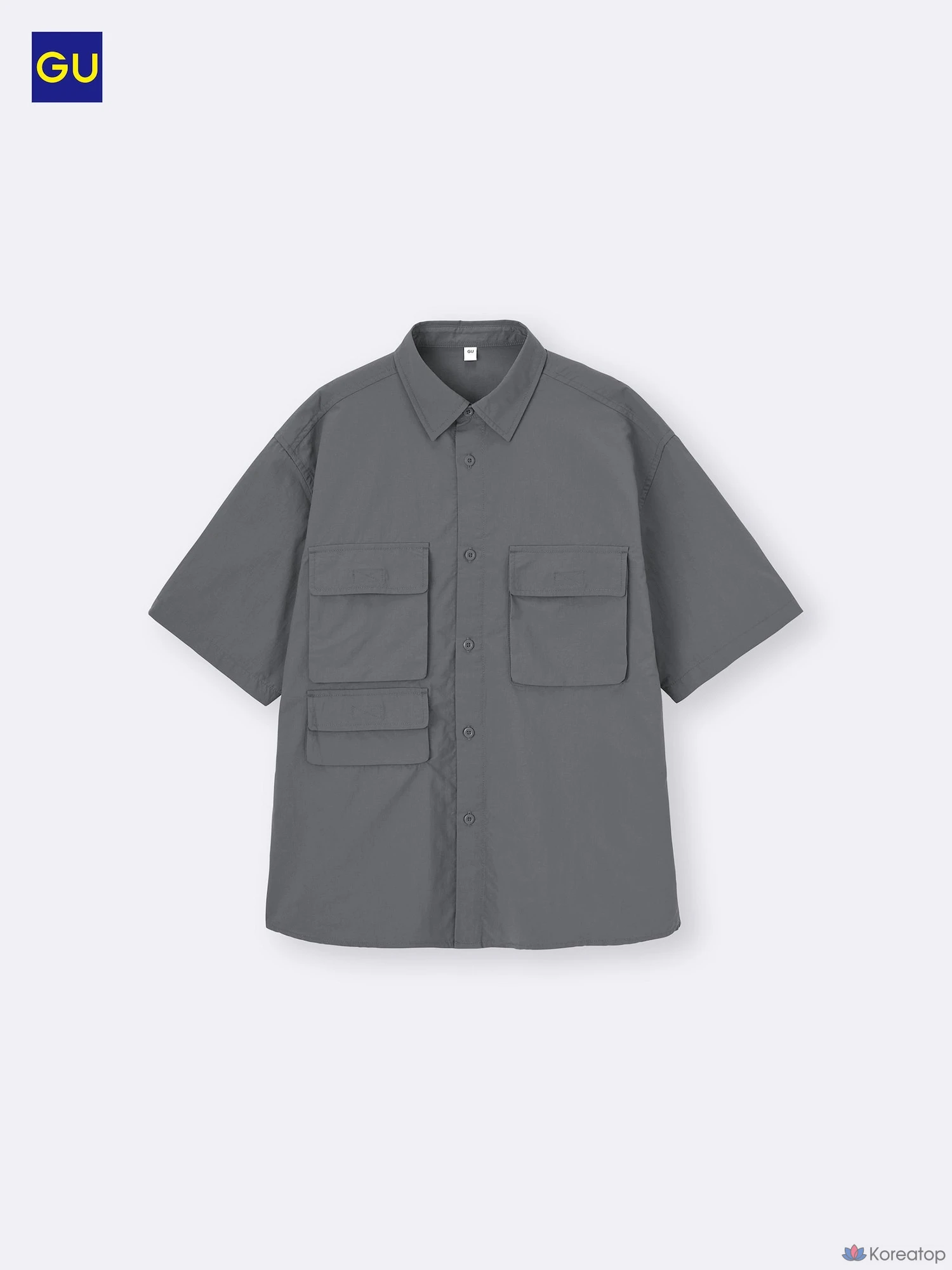 Рубашка Uniqlo Nylon Pocket Shirt (Short Sleeve)
