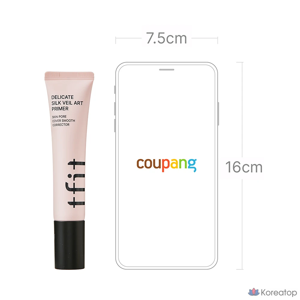Праймер TFIT Delicate Silk Veil Art Pore Cover Waterproof, 30 мл, 1 шт.