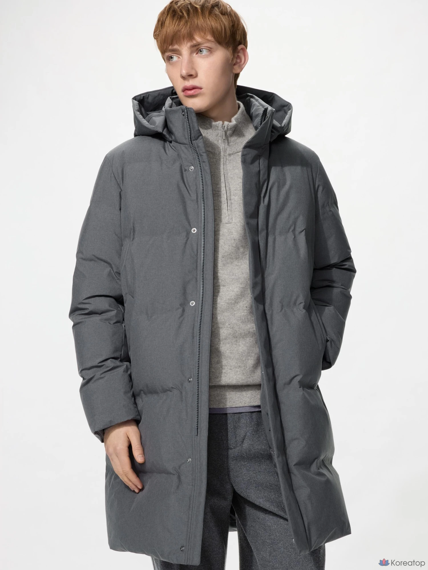 Пуховик Uniqlo Seamless Down Coat