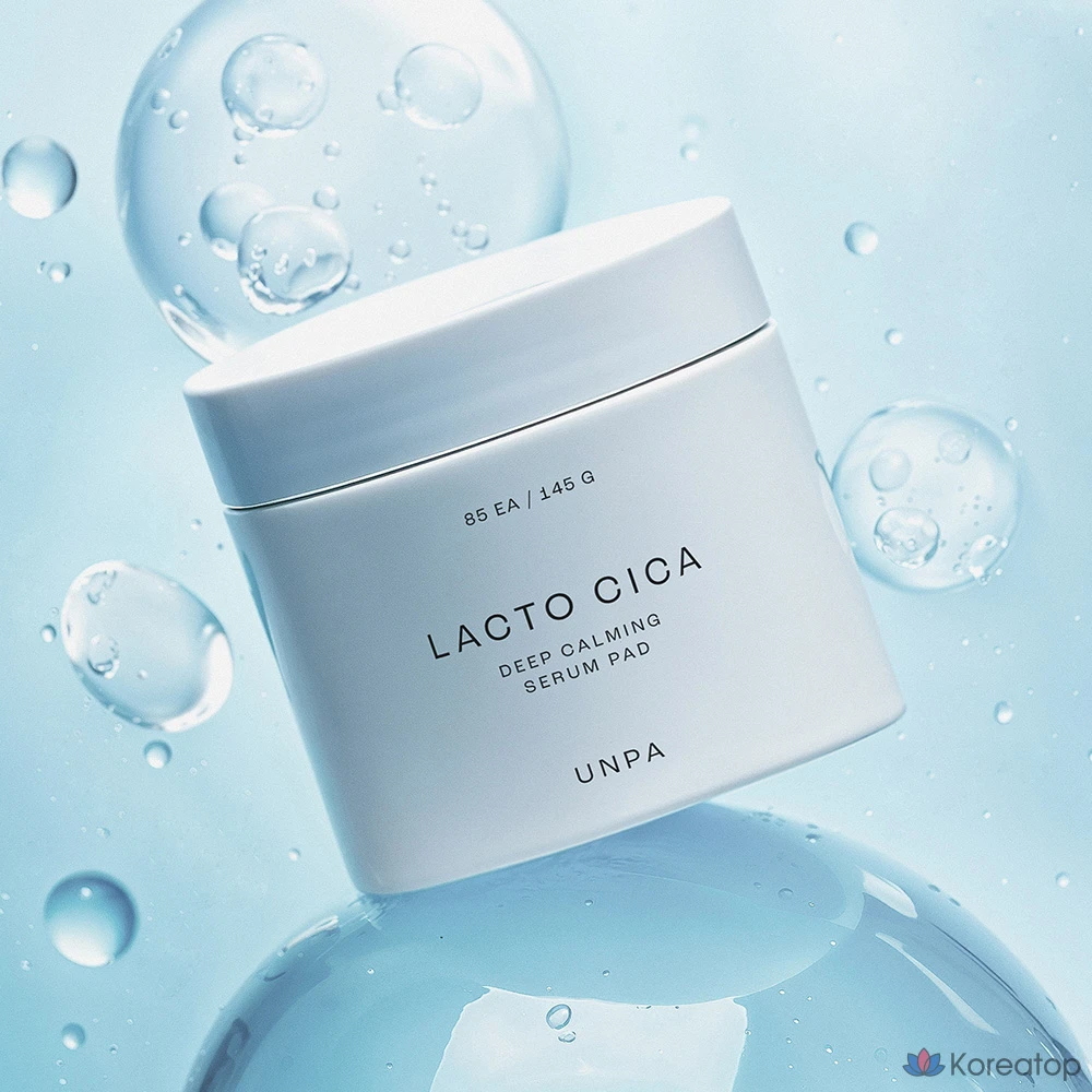 Серум-пэды UNPA Lacto Cica Deep Calming, 85 шт., 145 г