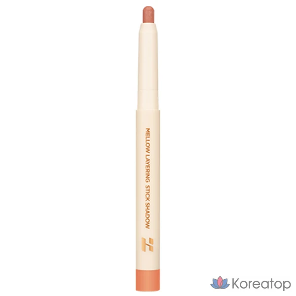 Тени для век Holika Holika Mellow Layering Stick Eyeshadow, оттенок 02 Fall in Peach, 1 шт.