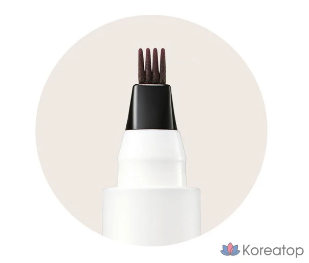 Ручка для татуажа бровей FMGT ink 2 г, 01 натуральный коричневый, 1 шт., фото 3