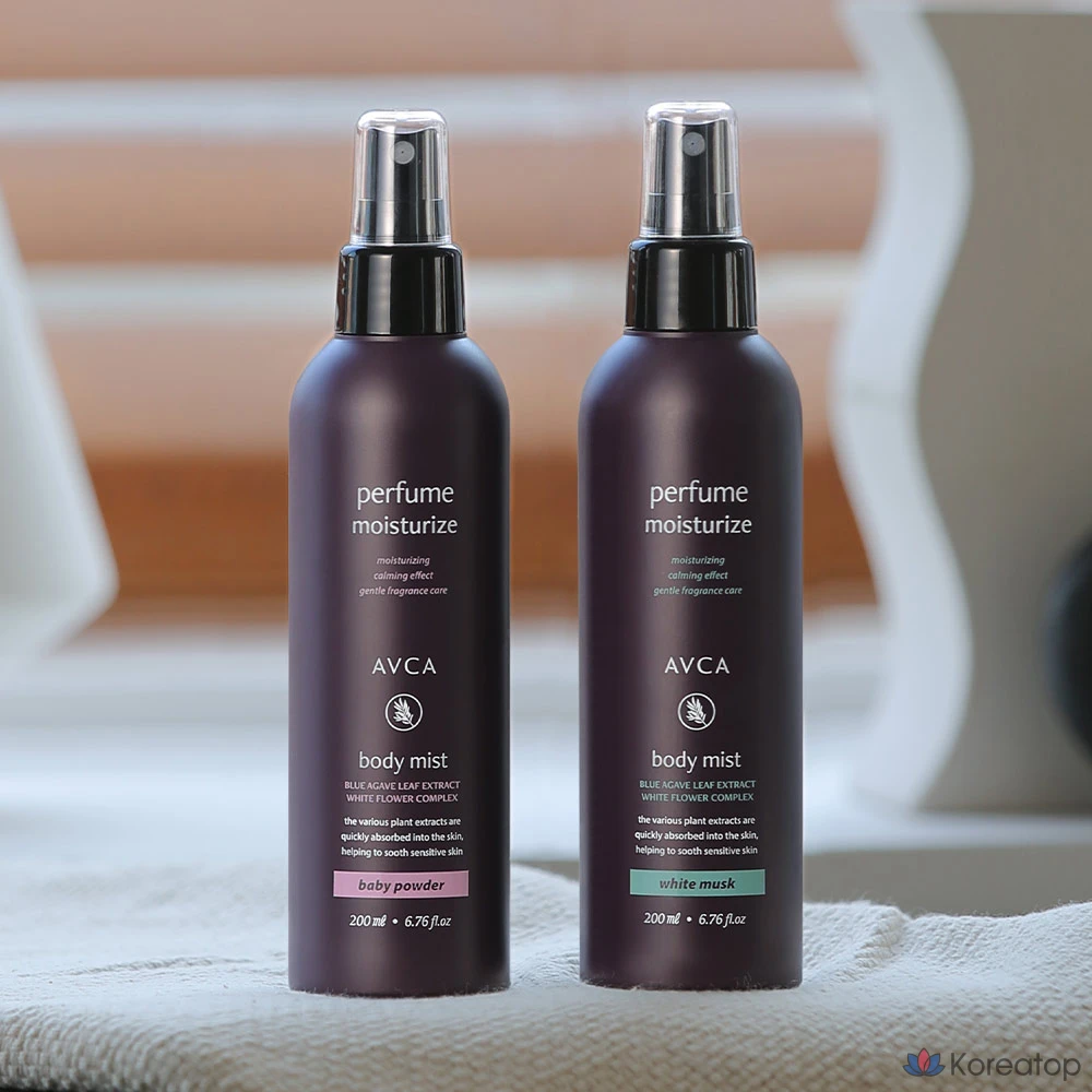 Парфюмерный спрей для тела AVCA с детской присыпкой, 200 мл, 1 шт.