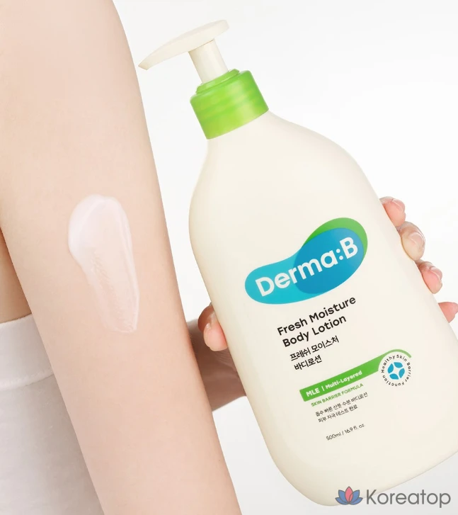 Лосьон для тела DERMA:B Fresh Moisture Body Lotion, 400 мл, 1 шт.