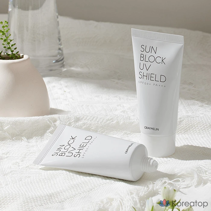 Солнцезащитный крем Graymelin Sunblock UV Shield SPF50+/PA+++, 50 мл, 1 шт.