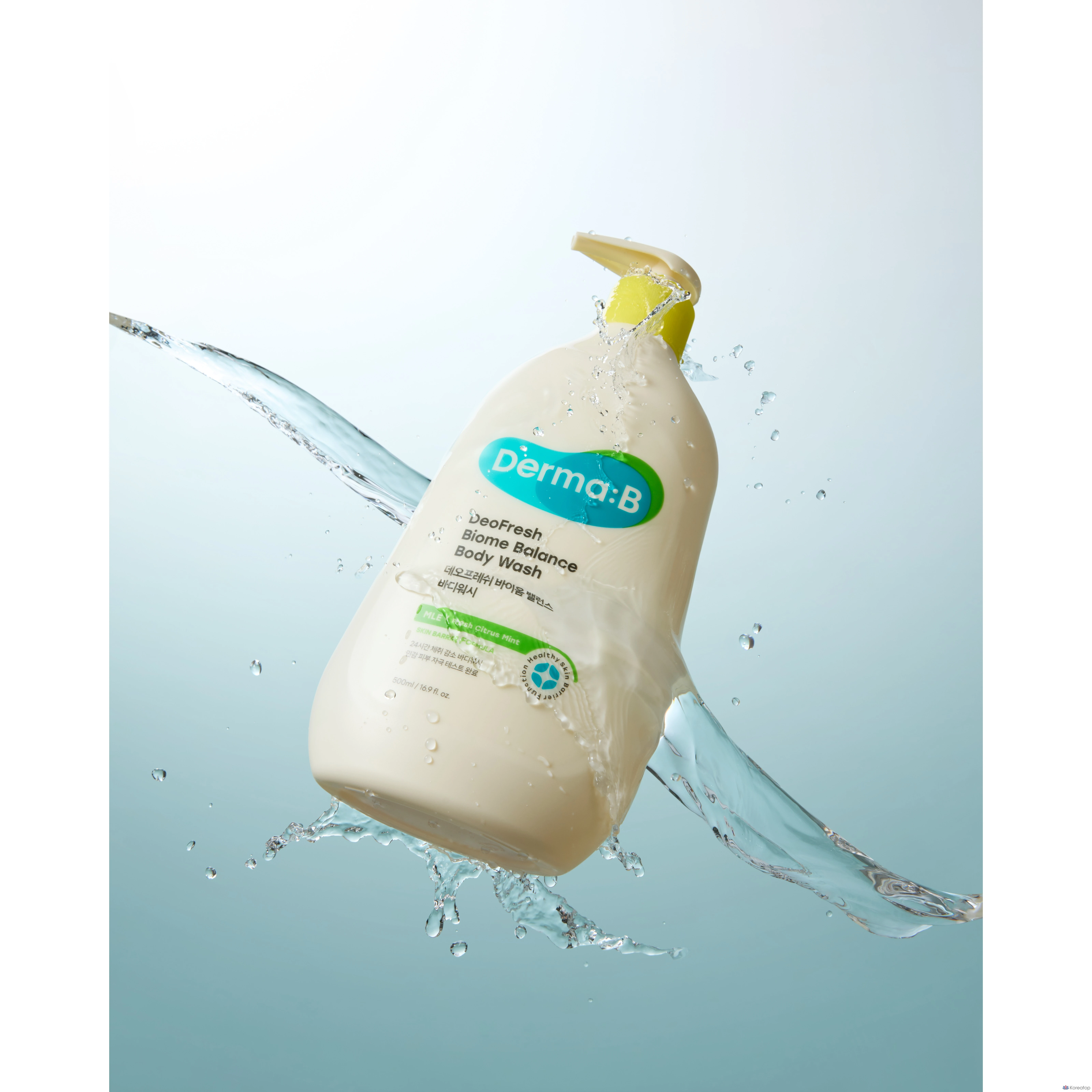 Гель для душа DERMA:B Deo Fresh Biome Balance Body Wash, 500 мл, 1 шт.