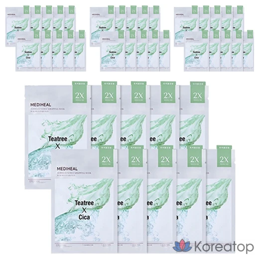 Тканевая маска для лица MEDIHEAL Derma Synergy Trouble Calming Wrapping Mask, 40 шт.