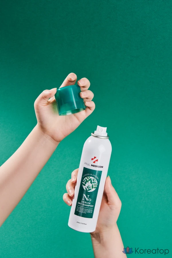 Сухой шампунь PAUL MEDISON Signature No-Sebum Green Blossom, 1 шт., 211 мл