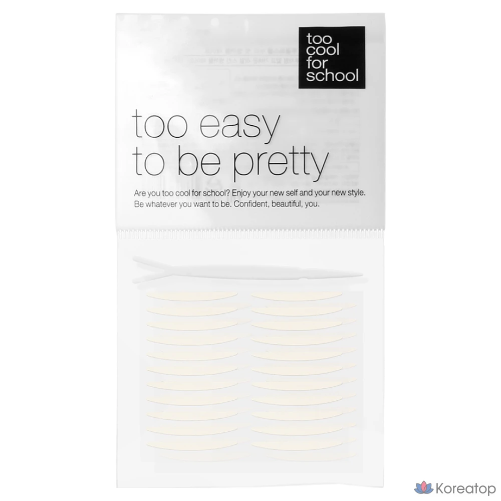 Пластырь для век Too Cool For School Nude Fit Double Eyelid Tape, оттенок Nude Fit, 44 шт.