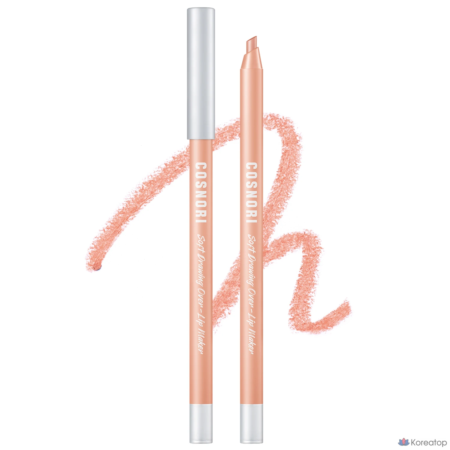 Cosnori Soft Drawing Overlip Maker 0.4g, 03 Nudy Peach, 1 шт.