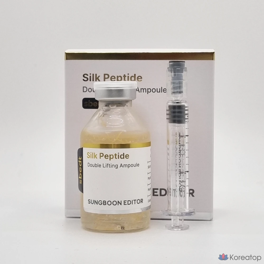 Ампула для двойного лифтинга с шелковыми пептидами Ingredient Editor Silk Peptide Melting Thread + аппликатор, 1 шт., 35 мл