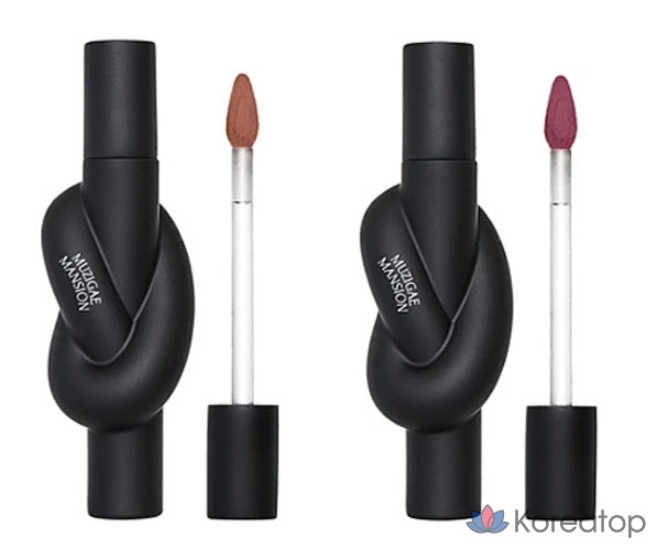 Тинт для губ Muzigae Mansion Tie Up Cover Lip Tint, оттенок 05 Hush Rose, 1 шт., фото 2