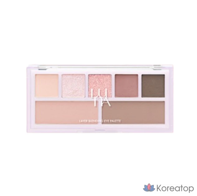 Палетка теней для век Luna Layer Blending Eye Palette 6,6 г, № 2, оттенок Mauve Depth (Mauve Rose), 1 шт.