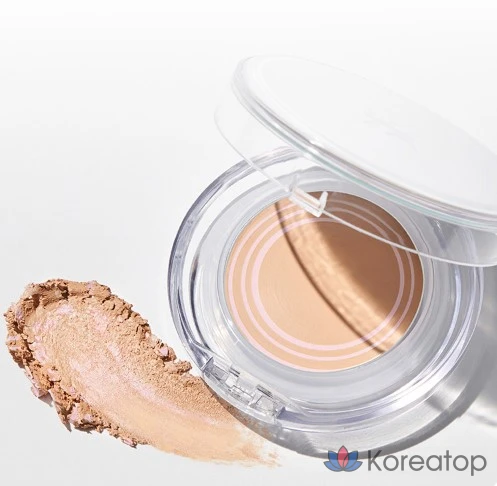 Luna Moisture Glow Pact Clear, 12,5 г, сменный блок, № 17, цвет слоновой кости, 1 шт., фото 2