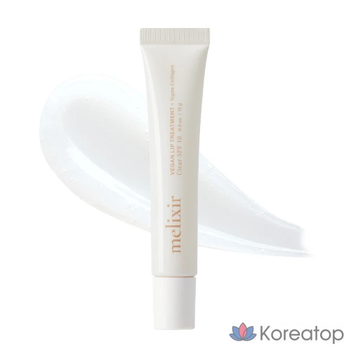 Бальзам для губ Melixir Collagen Lip Treatment, SPF 15, 15 г, 1 шт.