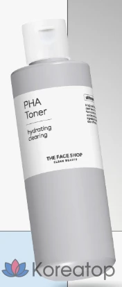 Увлажняющий очищающий тоник The Face Shop Ultimate PHA, 200 мл, 1 шт.